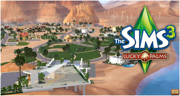 De Sims 3 Lucky Palms