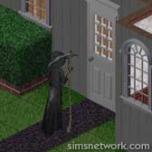 The Sims Livin' Large Comic Strip - The Grim Reaper