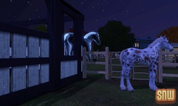 De Sims 3 Beestenbende: Estela het spookpaard en GooGoo