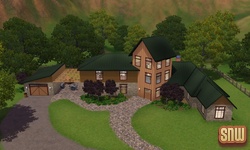 De Sims 3 Beestenbende: Appaloosa Plains huizen