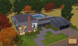 De Sims 3 Beestenbende: Appaloosa Plains Moderne Huizen