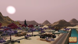 De Sims 3 Lunar Lakes