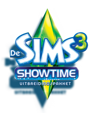 De Sims 3: Showtime logo