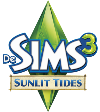 De Sims 3: Sunlit Tides logo