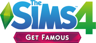 The Sims 4: Get Famous The Sims 4: Get Famous logo