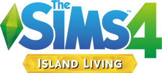 The Sims 4: Island Living The Sims 4: Island Living logo
