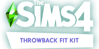 The Sims 4: Throwback Fit Kit logo