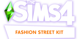 The Sims 4: Fashion Street Kit logo
