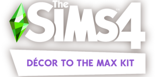 The Sims 4: Décor To The Max logo