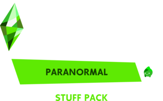 The Sims 4: Paranormal Stuff logo