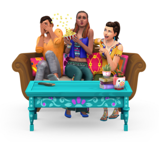 The Sims 4: Movie Night Stuff render