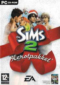 De Sims 2 Kerstpakket box art packshot