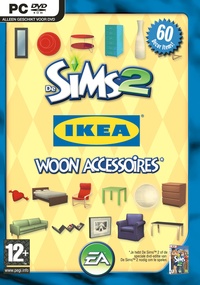 De Sims 2: IKEA Woon Accessoires box art packshot