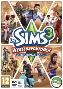 De Sims 3: Wereldavonturen box art packshot