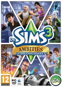 De Sims 3: Ambities box art packshot