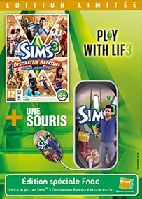 Les Sims 3: Destination Aventure + Souris (Edition Limitée) packshot box art