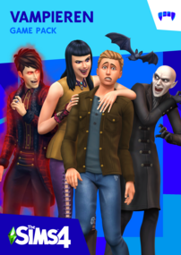 De Sims 4: Vampieren packshot cover box art