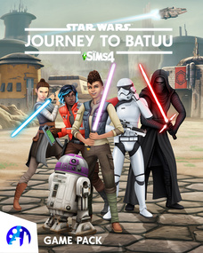 The Sims 4: Star Wars Journey to Batuu packshot box art