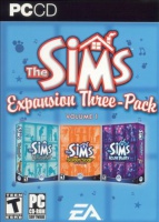 The Sims: Expansion Three-Pack, volume one box art packshot