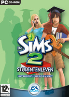 De Sims 2: Studentenleven box art packshot