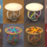 SNW Peace, Love &amp; Hippieness End Table Custom Content CC for The Sims 4