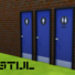 De Stijl Doors for The Sims 4