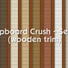 Clapboard Crush Siding Walls Set #1 (with Wooden Corner Trim)