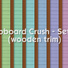 Clapboard Crush Siding Walls Set #2 (with Wooden Corner Trim)