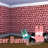 Freezer Bunny Collection: Small Bunnies/Starburst Wallpapers