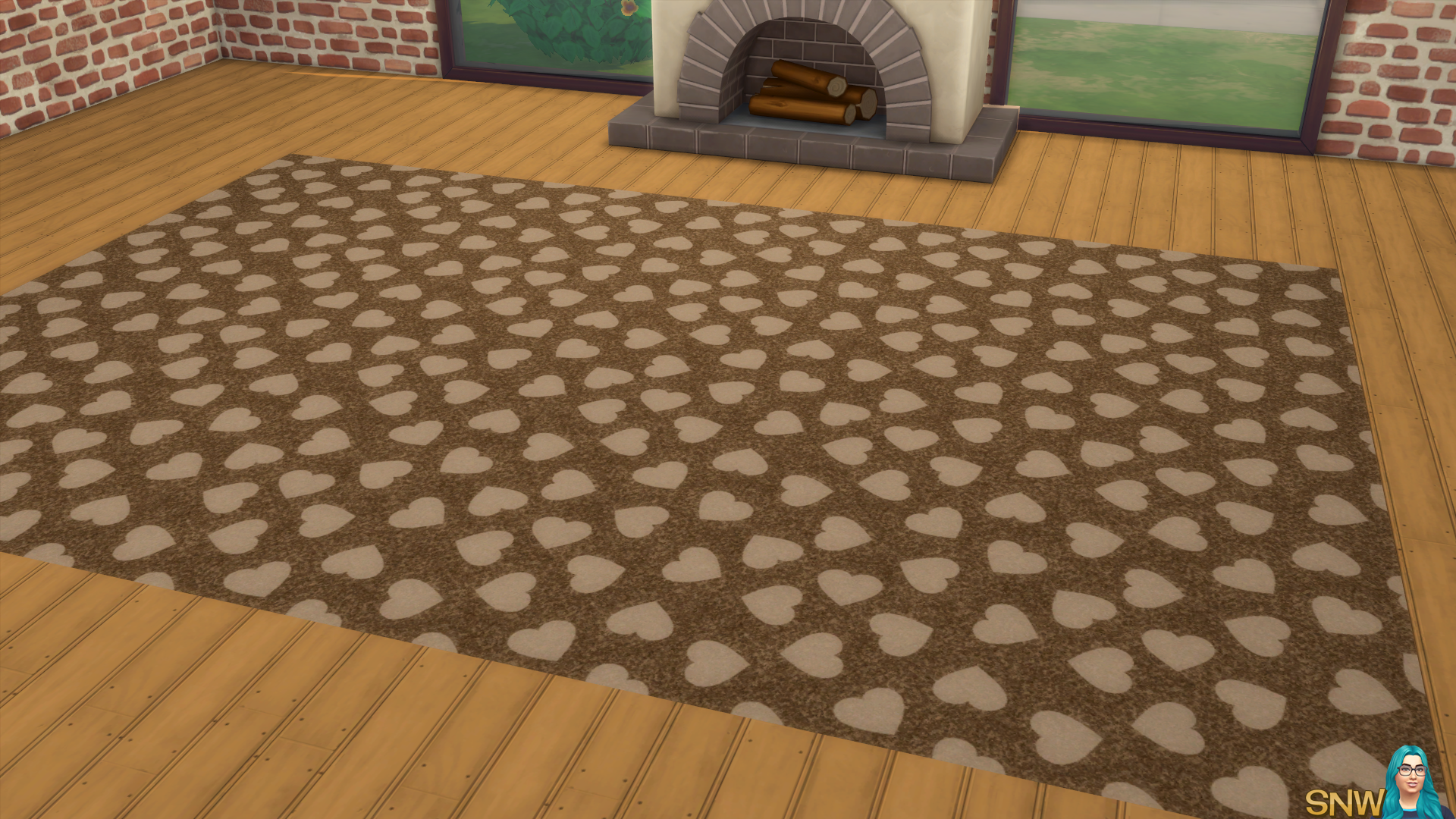 Valentine&#039;s Day 2018 / Love Carpets #6 (Hearts - Full - Small - Light)