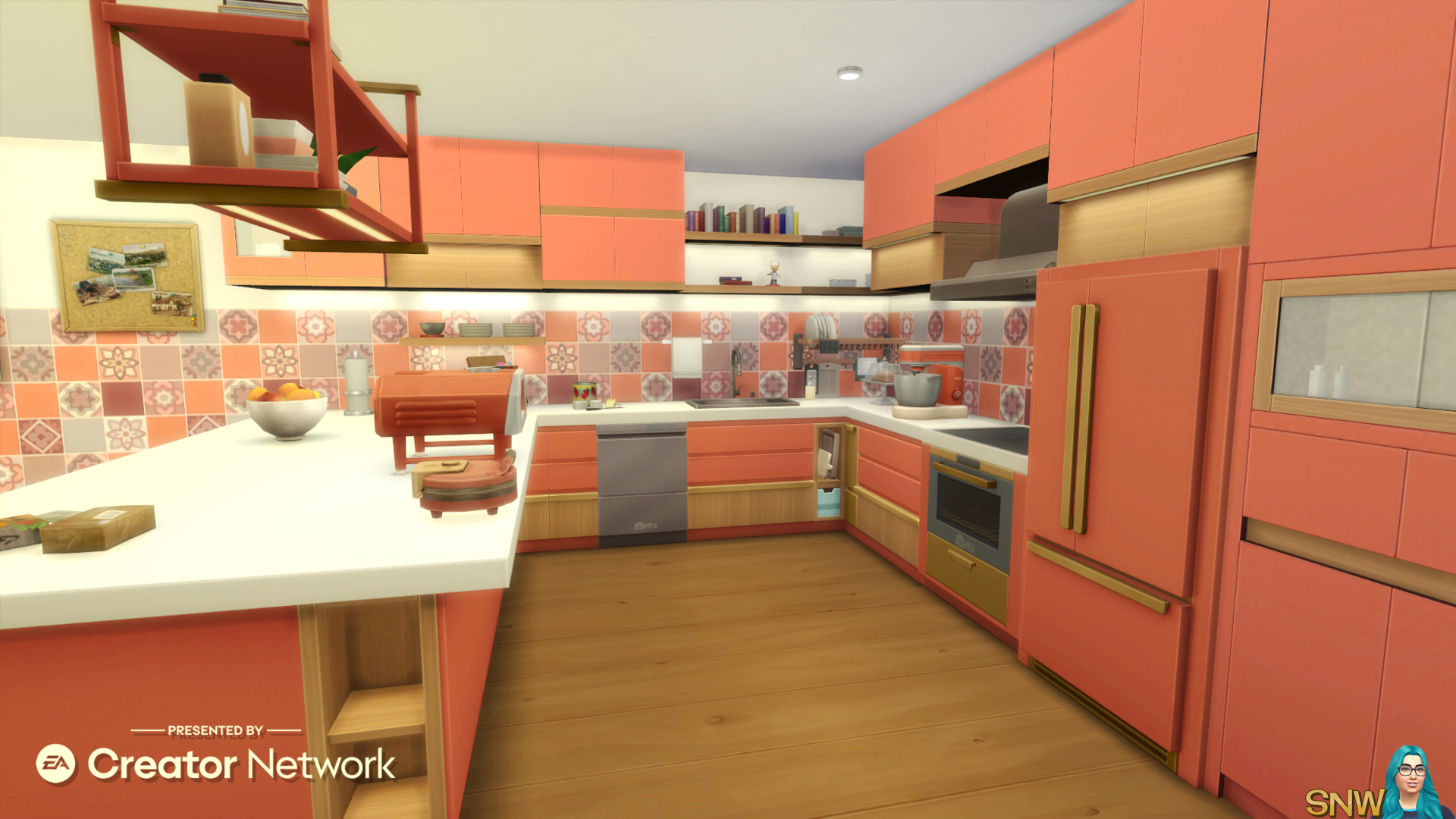 Cosy Red Kitchen
