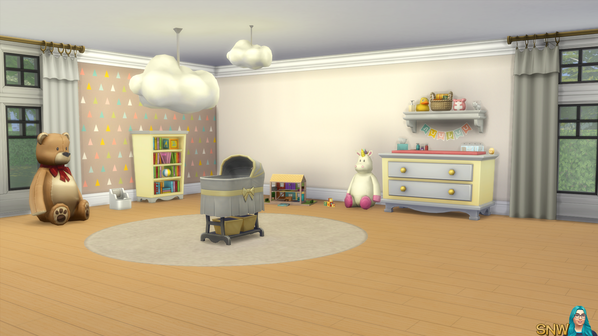 Nursery Walls Set #1 - Basics + Triangles