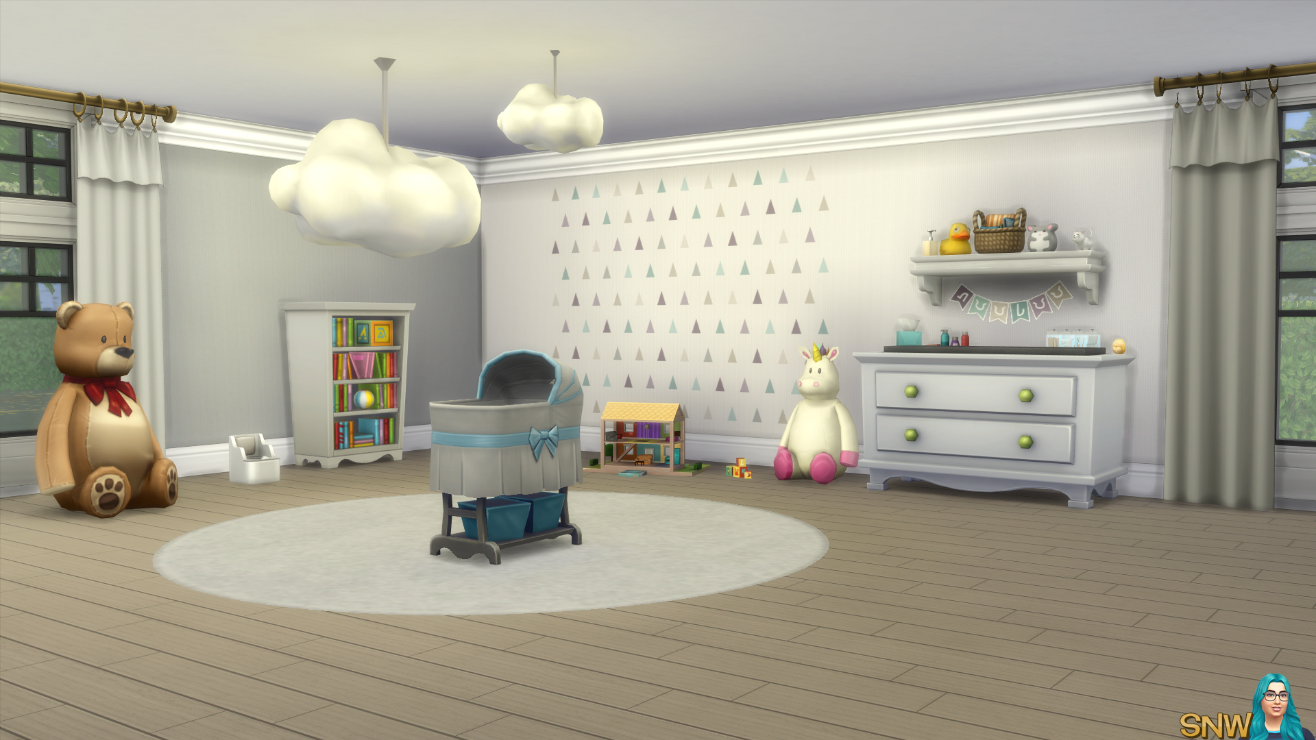 Nursery Walls Set #3 - Basics + Triangles