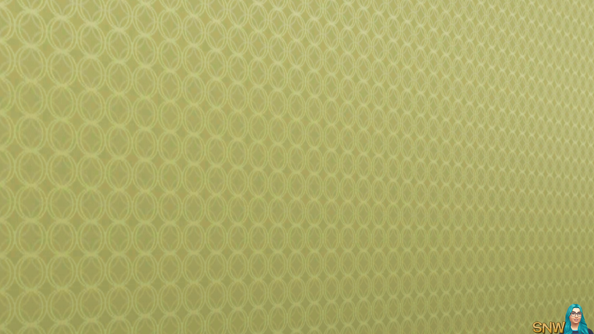 Spring Fling Retro green wallpaper