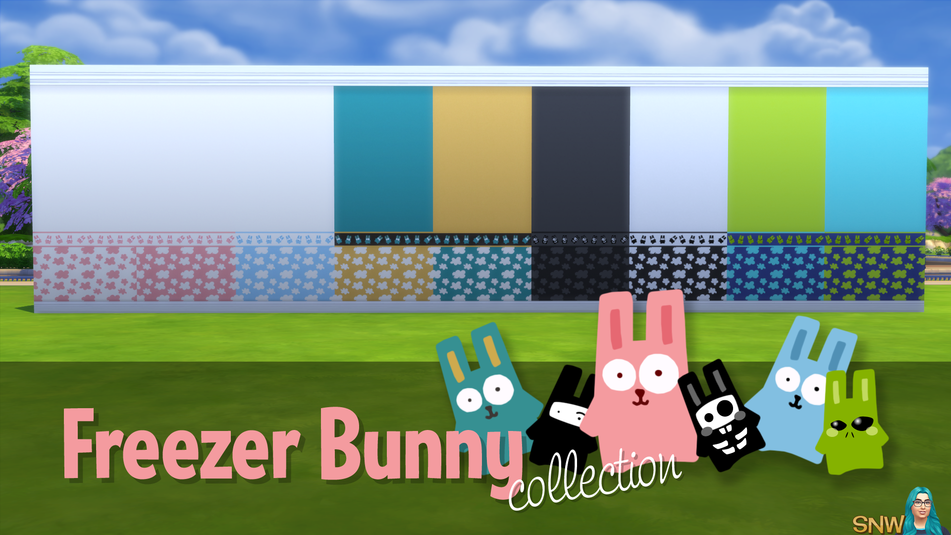 Freezer Bunny Collection: Clouds Wallpapers