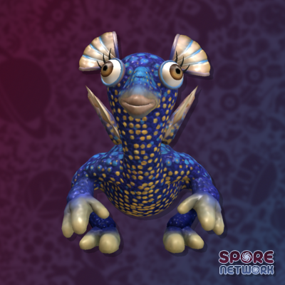 Plurky Spore Creature by Rosana at SporeNetwork