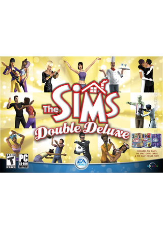 The Sims: Double Deluxe box art packshot