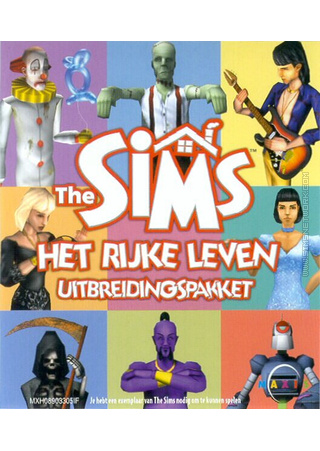 The Sims: Het Rijke Leven box art packshot