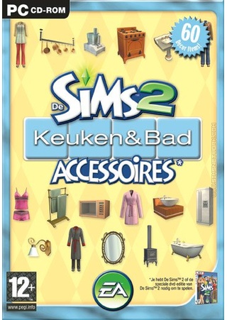 De Sims 2: Keuken- &amp; Bad Accessoires box art packshot