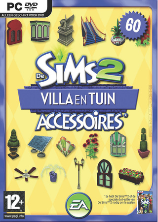 De Sims 2: Villa &amp; Tuin Accessoires box art packshot