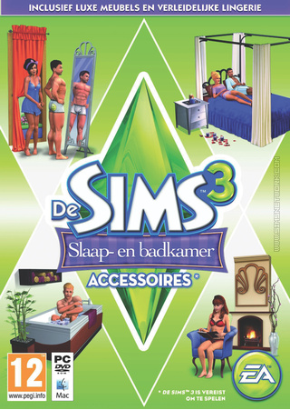 De Sims 3: Slaap- en Badkamer Accessoires box art packshot