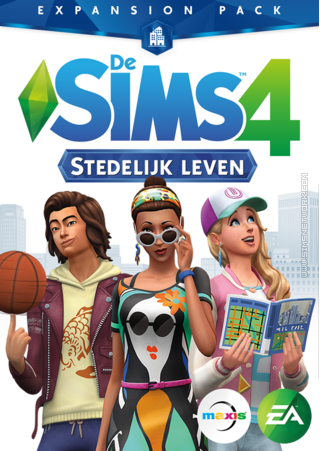 De Sims 4: Stedelijk Leven old packshot box art