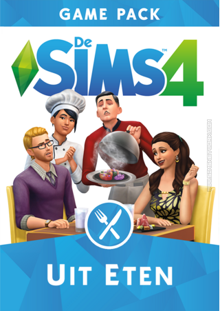 De Sims 4: Uit Eten old packshot cover box art