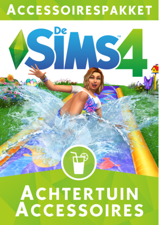De Sims 4: Achtertuin Accessoires box art packshot