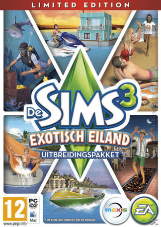 De Sims 3: Exotisch Eiland (Limited Edition) packshot box art