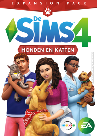 De Sims 4: Honden en Katten old packshot box art
