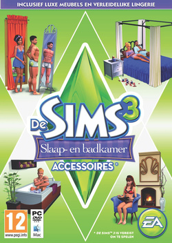 De Sims 3: Slaap- en Badkamer Accessoires box art packshot