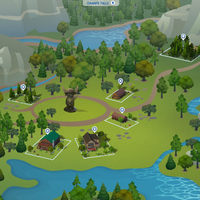 The Sims 4: Granite Falls world