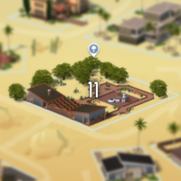The Sims 4: Oasis Springs world neighbourhood #3