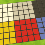 De Stijl Floor Tiles for The Sims 4
